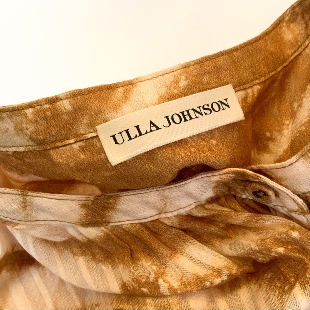 Ulla Johnson Magdalena Tie-Dye Midi Dress Dress Size 12 - Picture 4 of 7